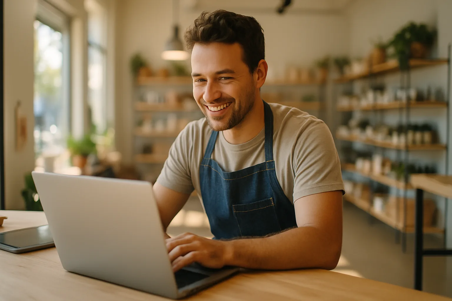 A Byrd Ai website on a phone with the built-in AI assistant answering a customer chat